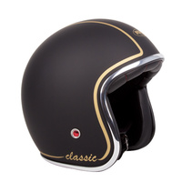 RXT 'Classic' Open-Face Helmet (No Studs) - Matt Gold [Size: S]