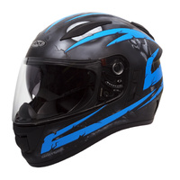 RXT Evo Crypt Black/Blue Road Helmet