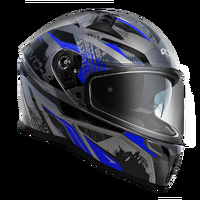 Gloss Black/Grey/Blue