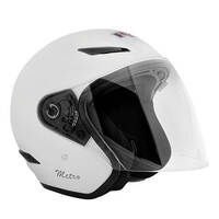 RXT 'A218 Metro' Open-Face Helmet - White