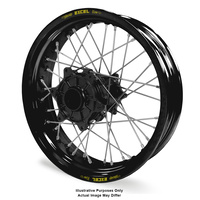 KTM Adventure Black Excel Rims / Black Haan Hubs Rear Wheel - 1190R 2013-2016 / 1090-1290R 2017-On 17*5.00 