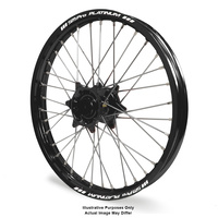 KTM Adventure Black Platinum Rims / Black Haan Hubs Front Wheel - 790 2019-On 21*1.85  
