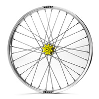 JTR Speedway Silver Rims / Gold Hubs Front Wheel