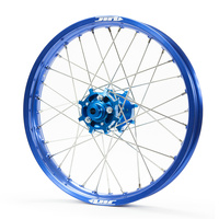JTR Speedway Blue Rims / Blue Hubs Rear Wheel