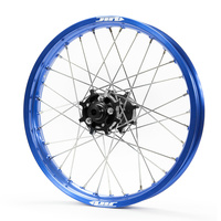 JTR Speedway Blue Rims / Black Hubs Rear Wheel