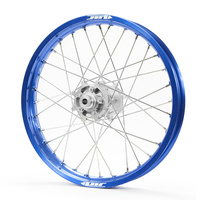 JTR Speedway Blue Rims / Silver Hubs Rear Wheel