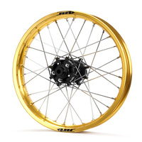 JTR Speedway Gold Rims / Black Hubs Rear Wheel