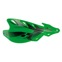 Rtech Green Raptor Wrap Handguards - Includes Mounting Kit