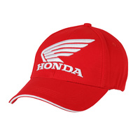Honda Wing Fitted Red Cap