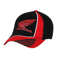 Honda Wing Black/Red Cap