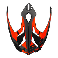 LS2 MX701 PEAK ALTER MATT BLACK FL.ORANGE
