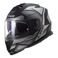 LS2 FF800 Storm Faster Mat Blk/Tit