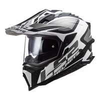 LS2 MX701 Explorer Hpfc Alter Mat Blk/Wht