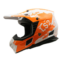 Orange/White