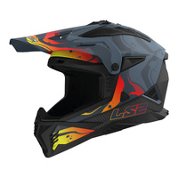 LS2 "MX708 Fast II Wash" MX Helmet