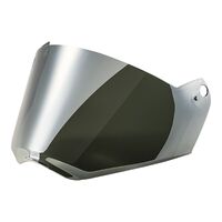 LS2 MX436 Pioneer Visor Iridium Sil