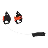 LS2 FF325 Strobe Sun Visor Mech System
