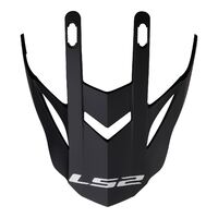 LS2 MX437 Fast Evo Peak Matt Black