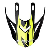 LS2 MX437 Fast Evo Peak Roar Black H-V Yellow