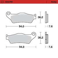Moto-Master Husaberg SinterPro Racing Front Brake Pads