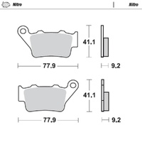 Moto-Master CCM Nitro Rear Brake Pads
