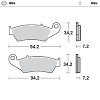 Moto-Master Rieju Nitro Front Brake Pads