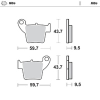 Moto-Master Surron Nitro Rear Brake Pads
