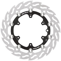 Moto-Master Husqvarna Streetbike 300mm Supermoto Racing Front Flame Floating Disc