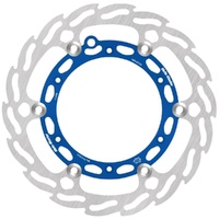 Moto-Master Triumph Blue 260mm Front Flame Floating Disc