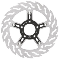 Moto-Master Harley Davidson Streetbike Right Front Custom Flame Floating Disc
