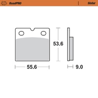Moto-Master Indian Sintered Rear Brake Pads