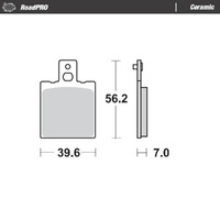 Moto-Master KTM Ceramic Left Front Brake Pads
