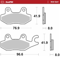 Moto-Master Triumph Sinter Sport Right Front Brake Pads