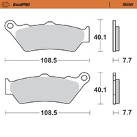 Moto-Master Zero Sintered Left Front Brake Pads