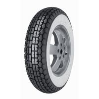 Mitas 3.50-8 46J B13 TT 4PR WHITE WALL CLASSIC SCOOTER TYRE