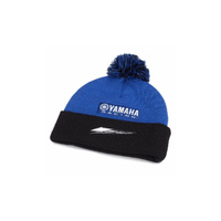 Yamaha Paddock Blue Adults Bobble Beanie