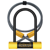 OG U-LOCK & CABLE | BULLDOG | U-LOCK 13mm X 9cm X 14cm | CABLE 10mm X 120cm