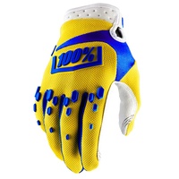 100% Airmatic Youth Gloves Yellow