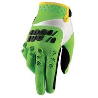 100% Airmatic Gloves Lime