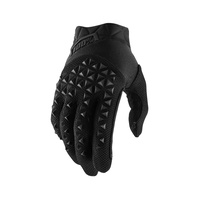 100% Airmatic Black/Charcoal Gloves
