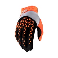 100% Airmatic Gloves Orange/Black