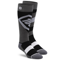 100% Torque Comfort Black Socks