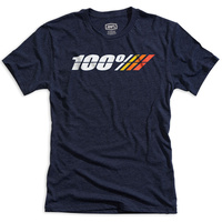 100% Motorrad Youth Navy T-Shirt