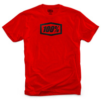 100% Essential Youth Red T-Shirt