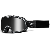 100% Barstow Classic Noise Silver Mirror Lens