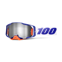 100% 'Armega' MX Goggles - Lavingaad (Mirror Silver Lens)