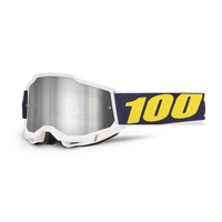 100% 'Accuri 2' MX Goggles - Torc (Mirror Silver Lens)