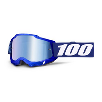 100% 'Accuri 2' MX Goggles - 2028 (Mirror Blue Lens)