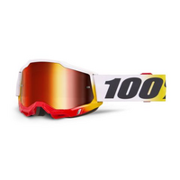 100% 'Accuri 2' MX Goggles - Torken (Mirror Red Lens)