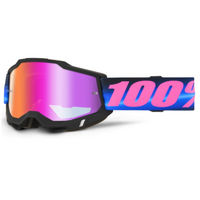 100% 'Accuri 2' MX Goggles - Superdome (Dark Red Lens)